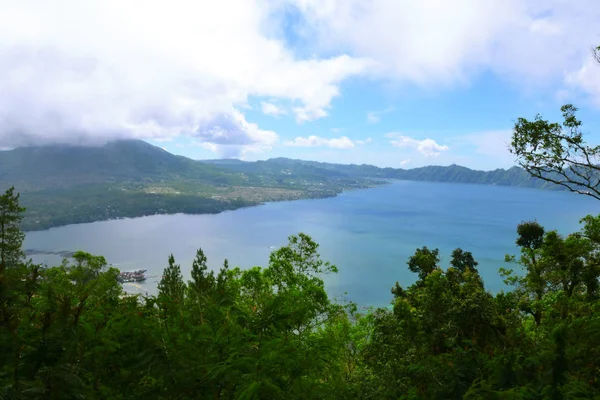 Vista sul vulcano Batur — Foto Stock