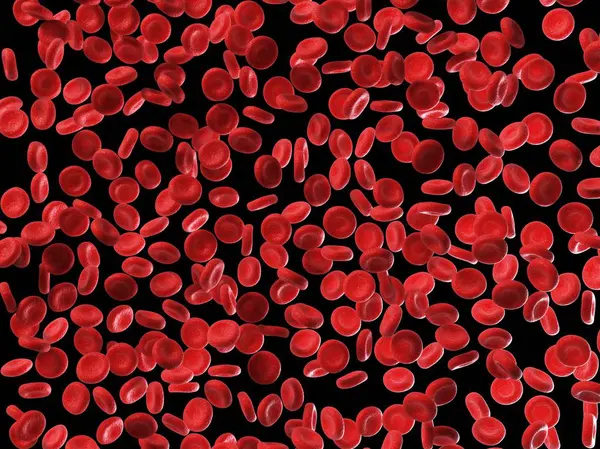 Ludzkich krwinek czerwonych — Zdjęcie stockowe