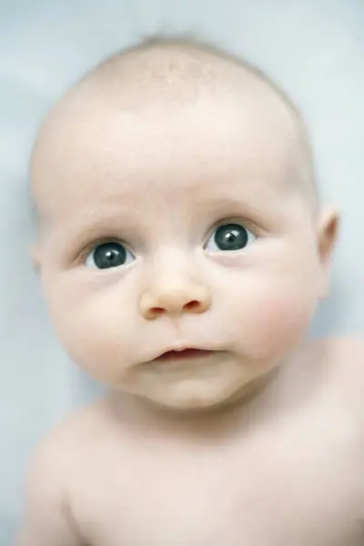 Csecsemő Kisfiú Portréja — Stock Fotó