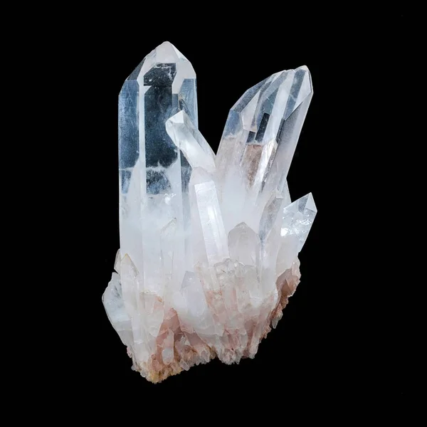 Complexe Quartz crystal — Stockfoto