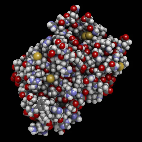 Interferonu alfa 2a cząsteczki — Zdjęcie stockowe