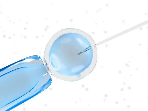 Vitro Fertilisation Computerillustration — Stockfoto