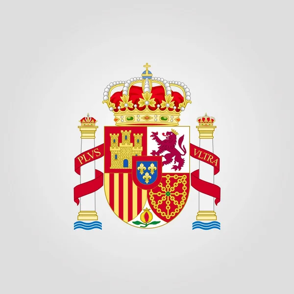 İspanya 'nın arması — Stok Vektör