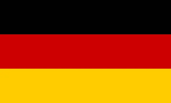 Flagge Deutschlands — Stockvektor