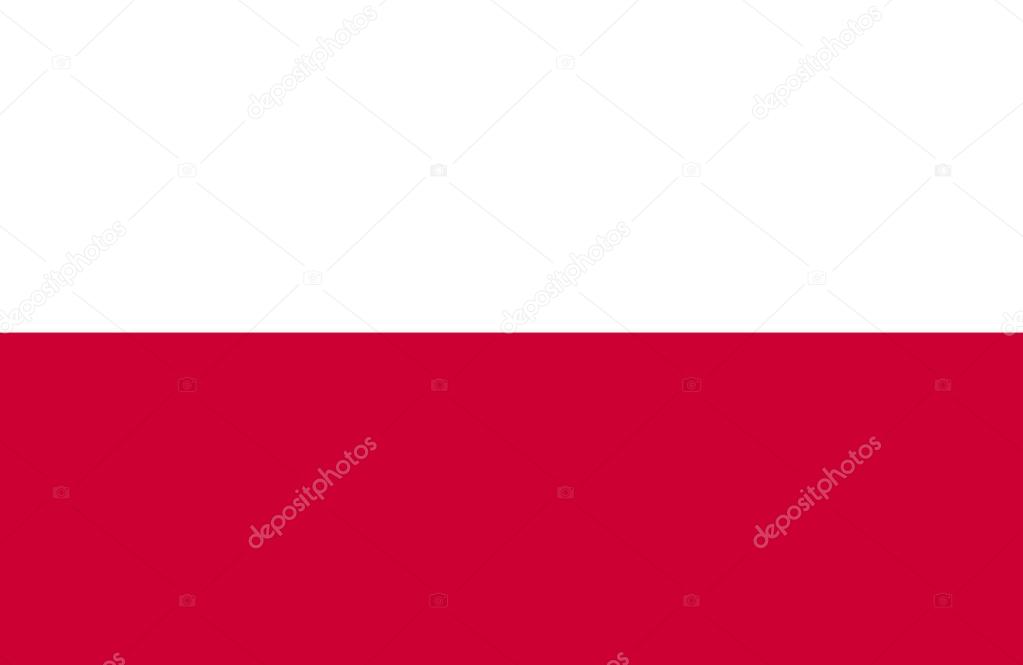 Flag of Poland vector