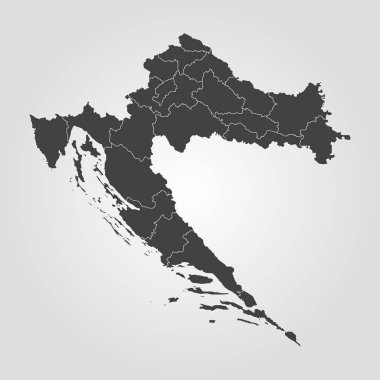 Hırvatistan Haritası