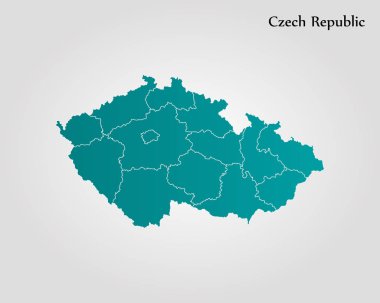Çek Cumhuriyeti haritası