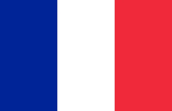 Bandera de France — Archivo Imágenes Vectoriales
