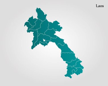 laos Haritası