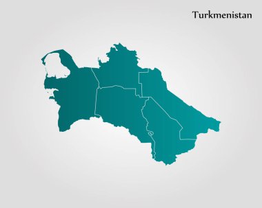 Türkmenistan Haritası