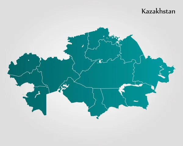 Kazakistan Haritası