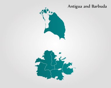 antigua ve barbuda Haritası