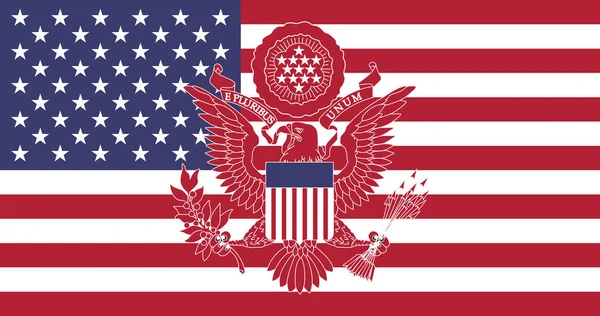 Great seal of the USA — Stock Vector