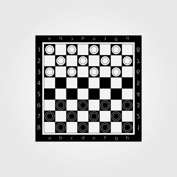 Brilliant classic checkers, there are two layers — Stock Vector