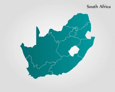 Güney Afrika haritası