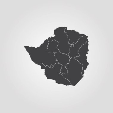 Zimbabve Haritası