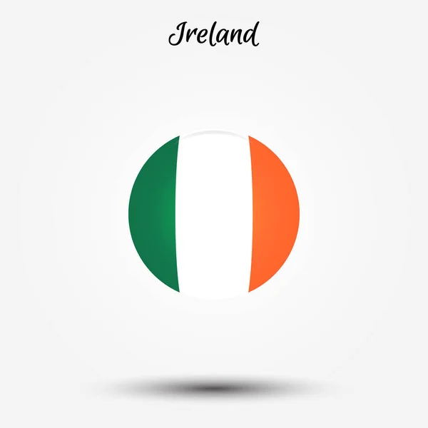 Flag of Ireland icon — Stock Vector