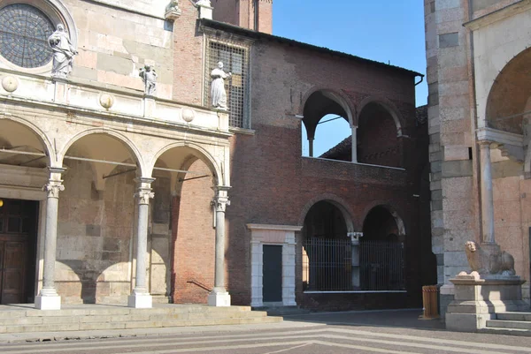 Cremona Italia Citta Della Bassa Lombarda — стоковое фото