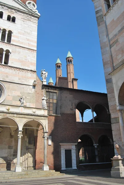 Cremona Italia Citta Della Bassa Lombarda — стоковое фото