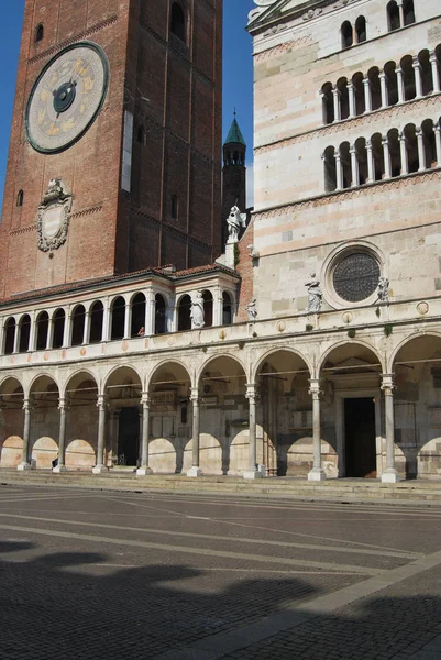 Cremona Italia Citta Della Bassa Lombarda — стоковое фото