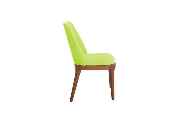 Колір дерев'яний і тканинний стілець — стокове фото