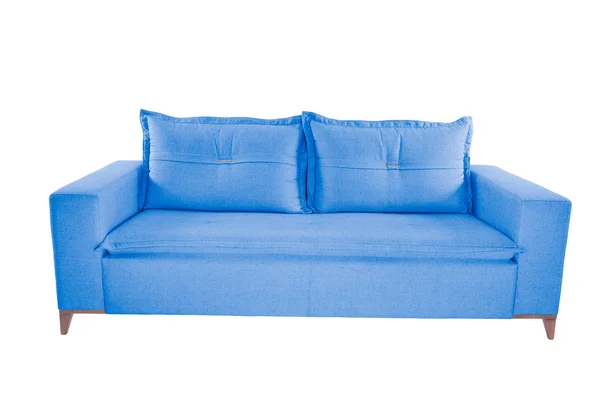 Сучасний колір замші диван ізольовані — стокове фото