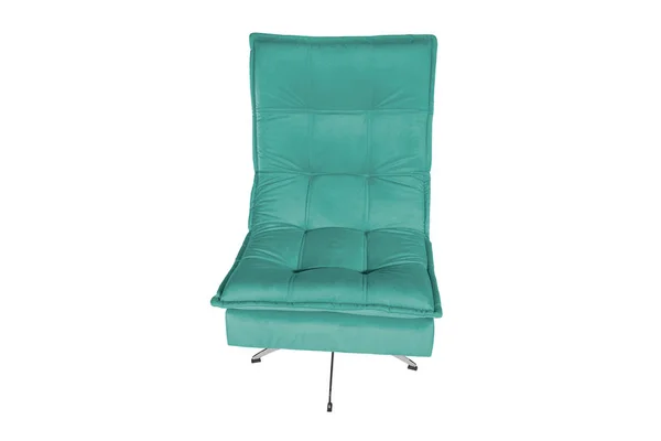 Кольору диван крісло ізольовані на білому тлі — стокове фото