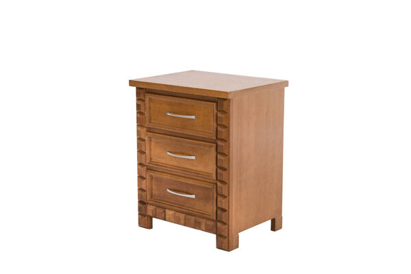 Деревянный ящик ящиков изолирован на белом