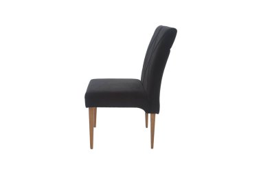 Ahşap sandalye. Nesnenin arka planını izole