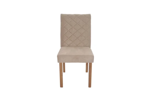 Krzesło drewniane. Na białym tle obiekt — Zdjęcie stockowe