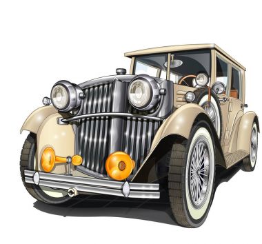 retro araba