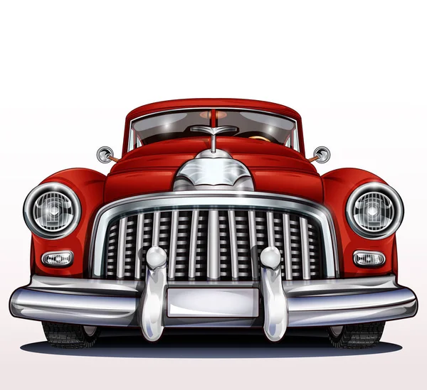 The retro car — Stock Photo, Image