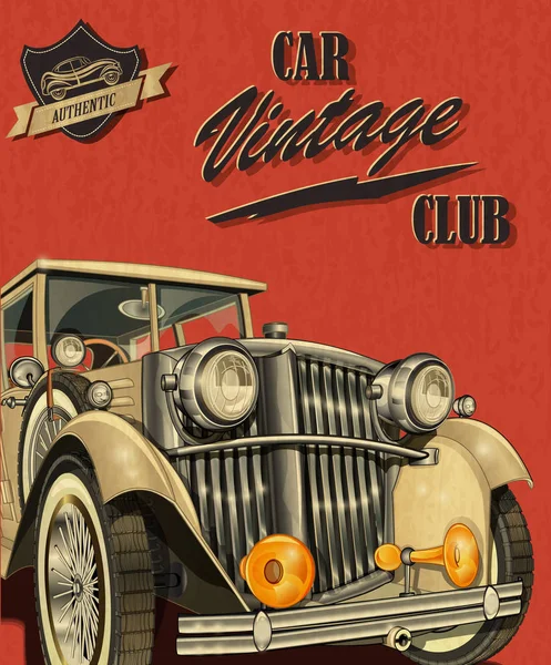 Club de voitures anciennes — Photo