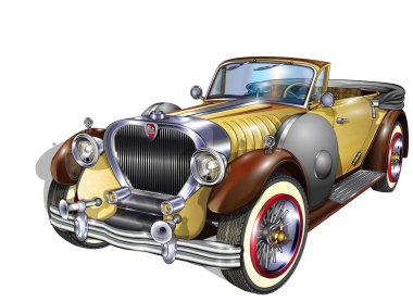 retro araba