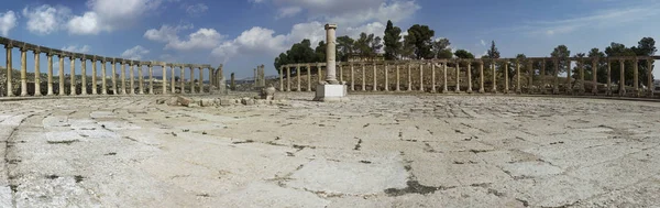 Стародавнього римського міста Gerasa сучасних Jerash — стокове фото