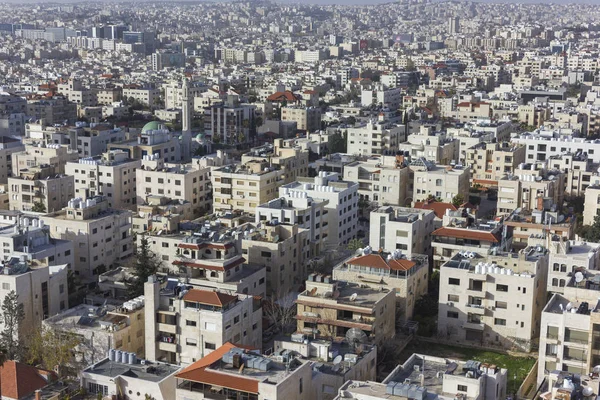 El nuevo centro de la zona de Amman abdali - Jordania ciudad de Amman - Vista de los edificios modernos en Amman — Foto de Stock