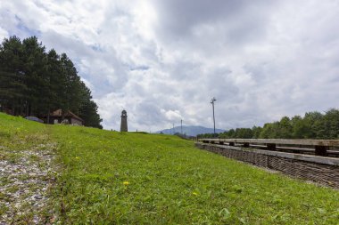 Shira Bena Yurt Kültür ve Etnografik Kompleksi Rus Bölgesi, Çeçen Cumhuriyeti, Kafkasya Dağları