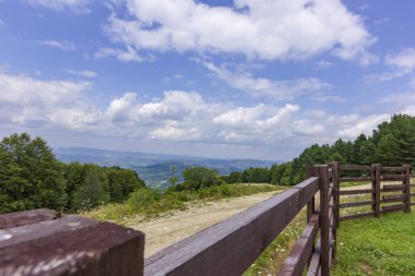 Shira Bena Yurt Kültür ve Etnografik Kompleksi Rus Bölgesi, Çeçen Cumhuriyeti, Kafkasya Dağları