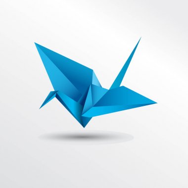 Origami kuş kağıt sanat