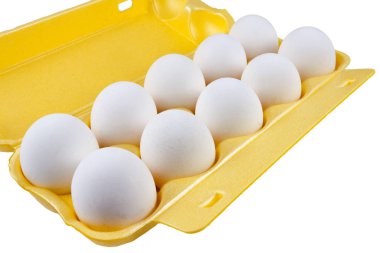 Beyaz Tavuk Yumurtaları