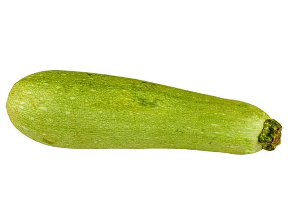 Courgette Zucchini, isolado sobre um fundo branco . — Fotografia de Stock