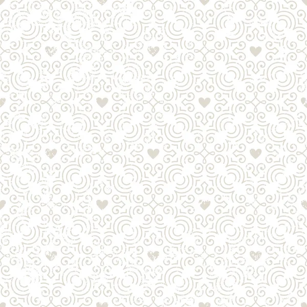 Seamless vintage style wallpaper — Stock Vector