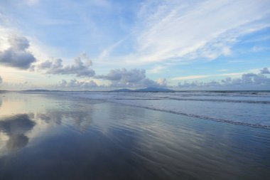 Güzel doğal lezzetli muhteşem Asya günbatımı gündoğumu