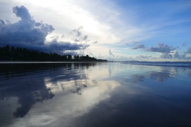 Güzel doğal lezzetli muhteşem Asya günbatımı gündoğumu