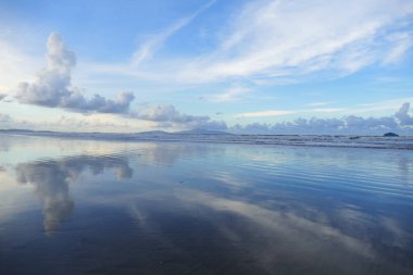 Güzel doğal lezzetli muhteşem Asya günbatımı gündoğumu
