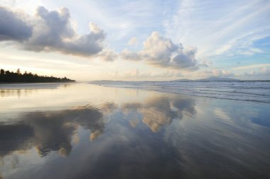 Güzel doğal lezzetli muhteşem Asya günbatımı gündoğumu