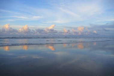 Güzel doğal lezzetli muhteşem Asya günbatımı gündoğumu