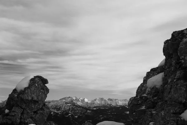 Vue Sur Les Montagnes Bavaroises — Photo