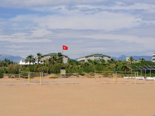 La playa turca — Foto de Stock