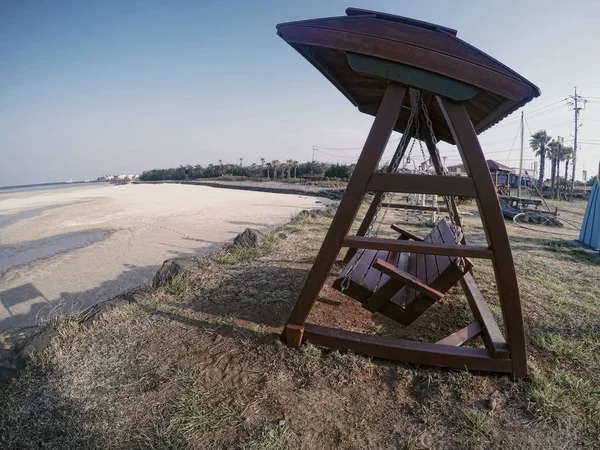 El columpio en la isla de Jeju —  Fotos de Stock